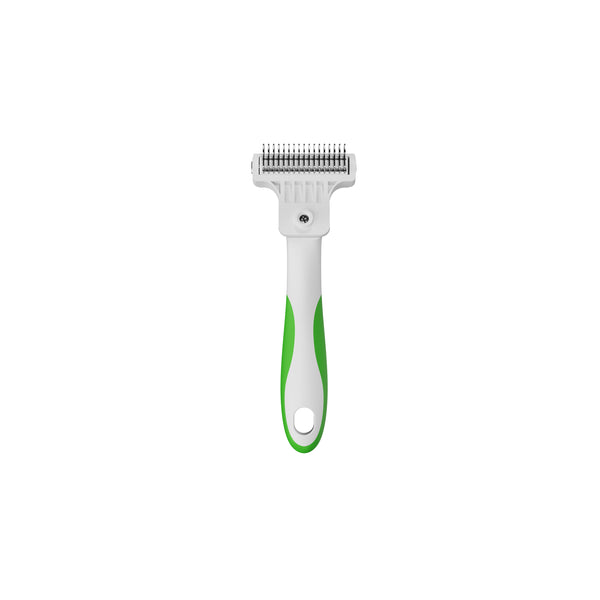 Andis Deshedding Tool Compact - White/Lime Green