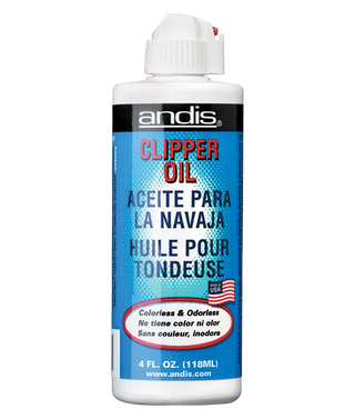 Andis Maintenance Clipper Oil - 118ml Bottle - Artemis Grooming Supplies