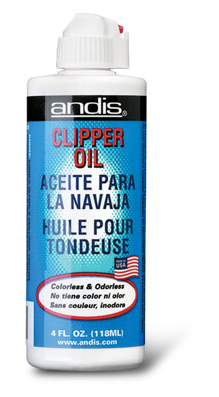 Andis Maintenance Clipper Oil - 118ml Bottle - Artemis Grooming Supplies