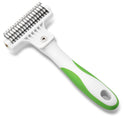 Andis Deshedding Tool - White/Lime Green - Artemis Grooming Supplies