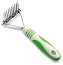 Andis Dematting Rake - White/Lime Green - Artemis Grooming Supplies