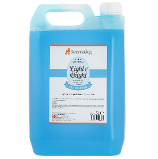 Dezynadog Light & Bright White Coat Colour Enchance Shampoo 5L - Artemis Grooming Supplies