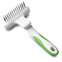 Andis Flexible Rake Comb - White/Lime Green - Artemis Grooming Supplies